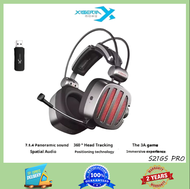 Xiberia-S21GS โปรหูฟังไร้สายหมวกกันน็อคพร้อมไมโครโฟน3โหมด2.4G 5.3บลูทูธพร้อมสายเคเบิ้ลความหน่วงต่ำแบ