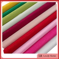 KERTAS CREPE BUNGA CREPE PAPER ROLL FLOWER