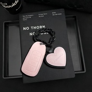 For Jaecoo J6 J7 J8 Phev Leather Car Key Case Cover For Chery Tiggo 7 8 Pro Max Omoda 5 C5 S5 O5 Jae