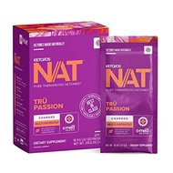 [PRE-ORDER] Keto//OS NAT® Tru Passion Keto Supplements – Charged - Exogenous Ketones - BHB Salts Ket