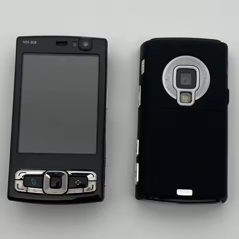 Original N95 8GB 3G Slider Mobile Cell Phone 2.8'' 5MP Wifi Unlocked Smartphone Russian Hebrew Arabi