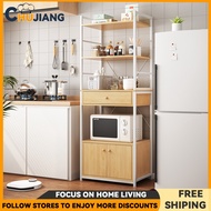 Kitchen Rack Floor Multi-layer Storage Rack Multi-function Microwave Oven Shelf Locker Oven Rack