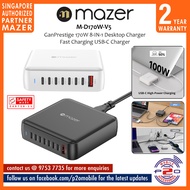 Mazer M-D170W-V5 GanPrestige 170W 8-IN-1 Desktop Charger Fast Charging USB-C Charger