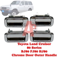 Toyota Land Cruiser 80 Series BJ80 FJ80 HJ80 Chrome Door Outer Handle New