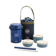 順豐包郵 THERMOS 三層真空保温便當盒JBC-801