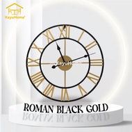 Jam Dinding Aesthetic Jam Dinding Moden Jam Dinding 60cm Modern Clock