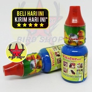 VITALUR BESAR DR. EDI BOEDHI 20 ML & 10 ML VITAMIN OBAT TERNAK BREEDING BURUNG MURAI KACER KENARI