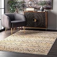 nuLOOM Area Rug, 5' x 8', Beige