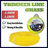1 Roll Square Nylon GRASS TRIMMER LINE STRING 340G / TALI MESIN RUMPUT / SQUARE NYLON / STAG-777 1LB
