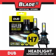 Dub Super Bright LED Auto Headlight H7 2600LM 12V Headlight Lamps, Halogen Lamps