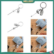 [HellerySG] Fencing Keychain, Souvenir Pendant, Party Gift, Sports Key Ring, Backpack Charm, Adult A