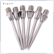 Eigell (Pack of 6) Harrows  Converter Points Soft Tips Replacement- 2BA Thread