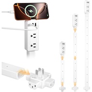 Electrical Outlet Extender Stick-Extension Cord with 2 USB-A,USB-C and 2 AC Outlet Extender,Power St