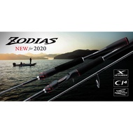 SHIMANO Fishing rod ZODIAS 2 Piece Rod 1610 166 168 Baitcasting Rod with 1 Year Local Warranty
