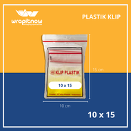 (100 Pcs) Plastik OPP Seal Lem Plastik Klip Ziplock / Plastik OPP 6x10 7x12 7x18 10x10 12x12 13x13 1