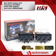 Autovision Celebes GT3 55W 9-80V White Yellow 5500LM Original BiLED Mini Bulb