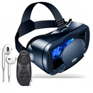 Others - 藍光版3d VR眼鏡（Pro藍光VR+032遙控+耳機）