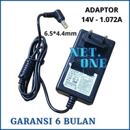 Samsung 14V - 1.072A LED LCD Monitor Charger Adapter with Warranty DC 6.5*4.4mm -NETONE