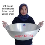 Concave Kettle Pan No. 24 Non-Stick Thick Diameter 60 cm Depth 20cm