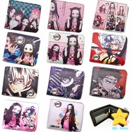 【Ready Stock】⭐ beg dompet budak lelaki perempuan children's day gift Anime peripheral ghost out the carbon blade (your beans my wife good escape students PU brief paragraph bag