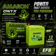 AMARON ONYX EFB START STOP CAR BATTERY M42R/L (MYVI/BEZZA/ALZA)