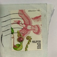 [used stamp] Millennium Stamp Malaysia collection loose/ stamp collection / Setem Millennium
