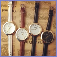 ☽ ㍿ ℗ [Fun.ph] Geneva Slim Wrist ladies women's leather watch