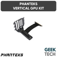 PHANTEKS Vertical GPU Mounting Kit PCIe Gen4 Universal Vertical GPU Bracket with 220mm PCI-E x16 Ris