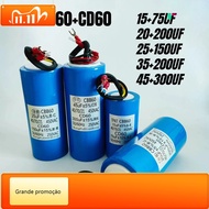 Cbb60+cd60 Capacitor 15+75UF 20+200UF 25+150UF 35+200UF 45+300UF 450VAC/250VAC Start+Operating Capac