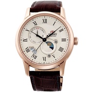 Orient Automatic Sun Moon Leather Male Analog Dress Watch RA-AK0007S RA-AK0007S10B