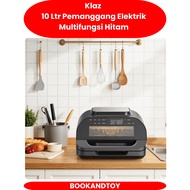 7-IN-1 Multi Function Cooker Black Klaz 10 Ltr Multifunction Electric Grill Black