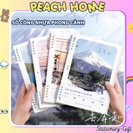 RADIO POD CAST Plastic Notebook Cover Replaceable Paper Size A5 B5 DIY Notebook/Notebook Refill A6 C