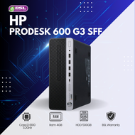 💣คอมพิวเตอร์ PC HP ProDesk 600 G3 sff ลงโปรแกรมพร้อมใช้ คอมพิวเตอร์ตั้งโต๊ะ คอมมือสอง มีประกัน