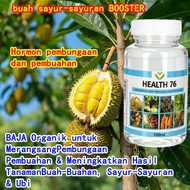 BOOSTER 76-Serbuk Perangsang Buah UntukMeningkatkan Hasil Buah Dan MencegahKeguguran Buah
