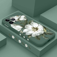 Magnolia Phone Case For iPhone 17 Air 16 Plus 16E Pro Max 4G 5G Fashion Cover