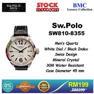 SW POLO ASS'N (SW810-8355Blk) MEN'S WATCH