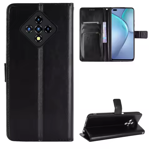 For Infinix Zero 8 Case Flip Luxury Wallet PU Leather Phone Bags For Infinix Zero8 x687 Case Cover 6