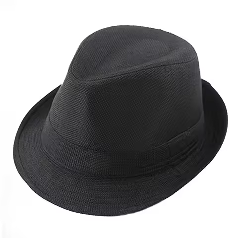 56cm Girth Kids Fedora Hats Boy Dancing Performance Hat Cotton Material Lightweight Portable Carry H