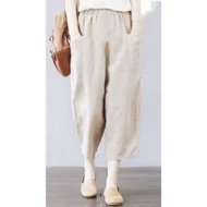 HARUKA PANTS KOREA / CELANA WANITA JUMBO PINGGANG KARET - SASHA CROP PANTS / CELANA KOREA TERBARU SA