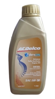 ACDelco 5W30 Dexos2 Advance Fully Synthetic Engine Oil - DIESEL