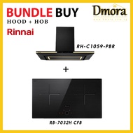 RINNAI BUNDLE BUY: RH-C1059-PBR + RB-7032H CFB