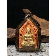 KRUBA KAMPENG AJARN BOY富裕桃花坤平抱妻限量督造9枚（祭祖金箔5支符管）  真心勸你——別輕易請這尊【富裕桃花坤平抱妻】。
