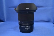 新淨齊盒 Nikon Z 14-30mm F4 S 抵玩超廣角鏡 成像一流 旅行行山合用 Z9 z8 Z7 Z6 Z5