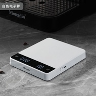Mongdio Coffee Electronic Scale อุปกรณ์ตวงกาแฟแบบดิจิตอลสำหรับตวงกาแฟ Espresso วิธีการคั่วและตวงน้ำห