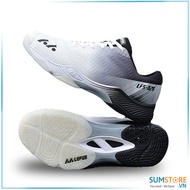 Giày Cầu Lông Lefus L020 Màu Trắng Đen - Giày Thể Thao Nam Nữ Cao Cấp