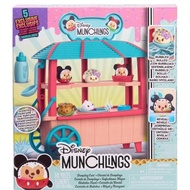 Just Play Disney Munchlings Dumpling Cart, 11-Piece Color Change Figure Playset