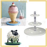 [Perfk] 3 Tier Cake Stand Cupcake Stands Cupcake Stand for Event Graduation Parties