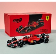 BBR MODELS BBRFER64015 Ferrari SF23 #55 C. Sainz 2023 Bahrain GP Formula One F1