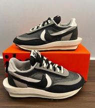 🔥Fragment Design x Sacai x Nike LDWaffle 黑藍色 解構華夫波鞋 低幫運動跑步籃球鞋