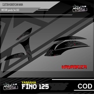 SIMPLE STRIPING YAMAHA FINO 125 HAYABUSA ALREADY CUT, JUST STICK IT ON